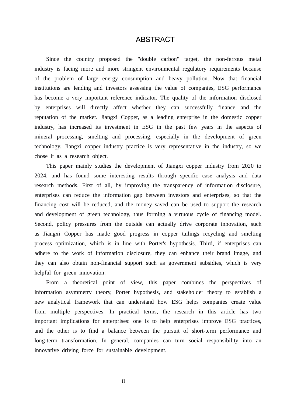26年WH会计学 ESG表现对企业绿色技术创新的影响研究——以江西铜业为例8.38-AI2.1_1-约19533字符.docx_第3页