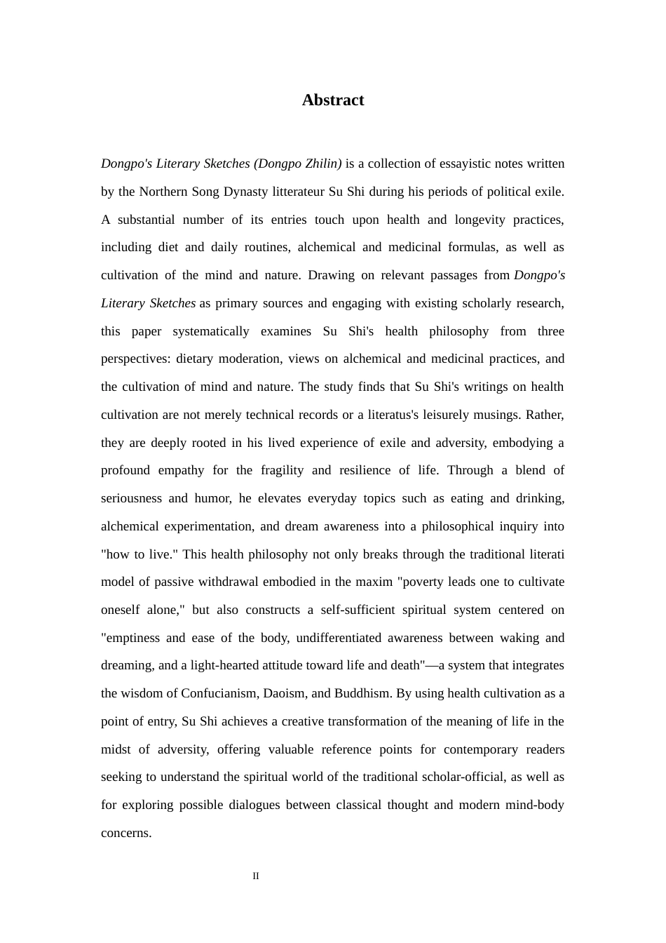 26年WH汉语言文学 《东坡志林》中苏轼养生观念与儒释道思想融合研究2.4-AI10.1-约12789字符.docx_第4页