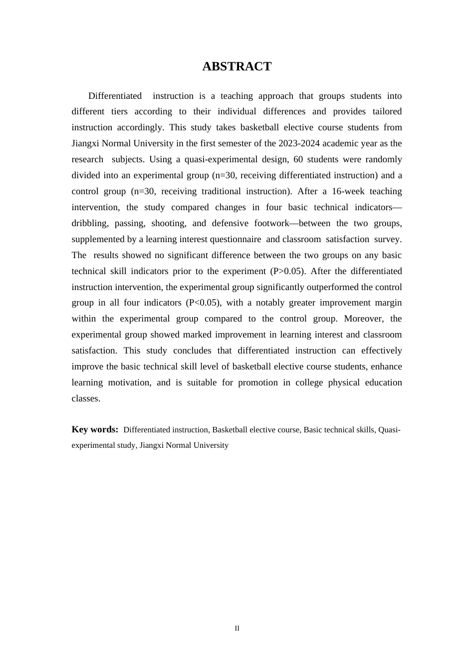 26年WH社会体育指导与管理 分层教学法对本科篮球选项课学生基础技术技能的影响研究——以江西师范大学为例7.08-AI2.02-约12127字符.docx_第3页