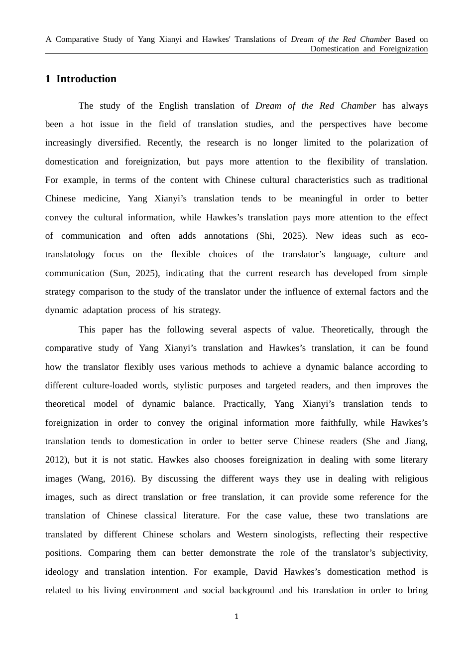 26年WH英语 基于归化和异化的杨贤益和霍克斯《红楼》翻译比较研究5.79- A I15.3-约44212字符.docx_第6页