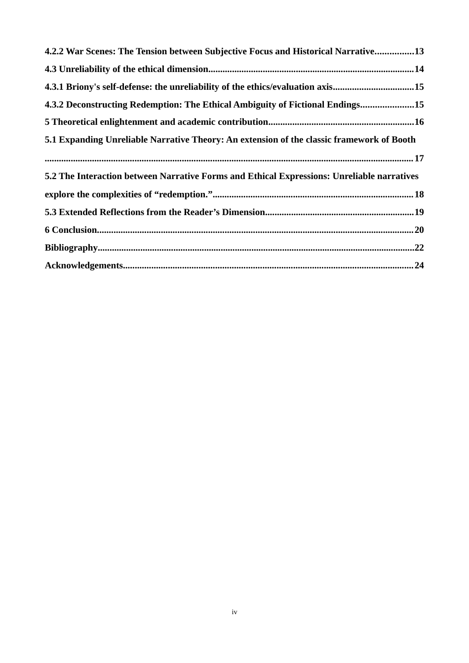 26年WH英语 分析《赎罪》中的不可靠叙述3.75- A I23.28-约49245字符.docx_第5页