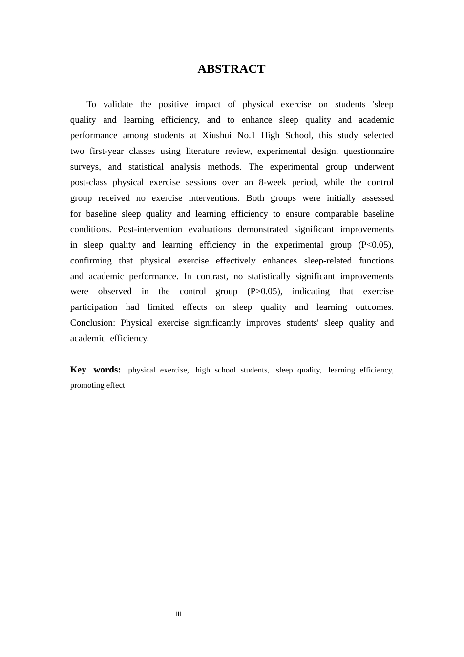26年WH运动训练 体育锻炼对学生睡眠质量与学习效率的促进作用——以修水县第一中学为例18.53-AI3.97-约10269字符.docx_第3页