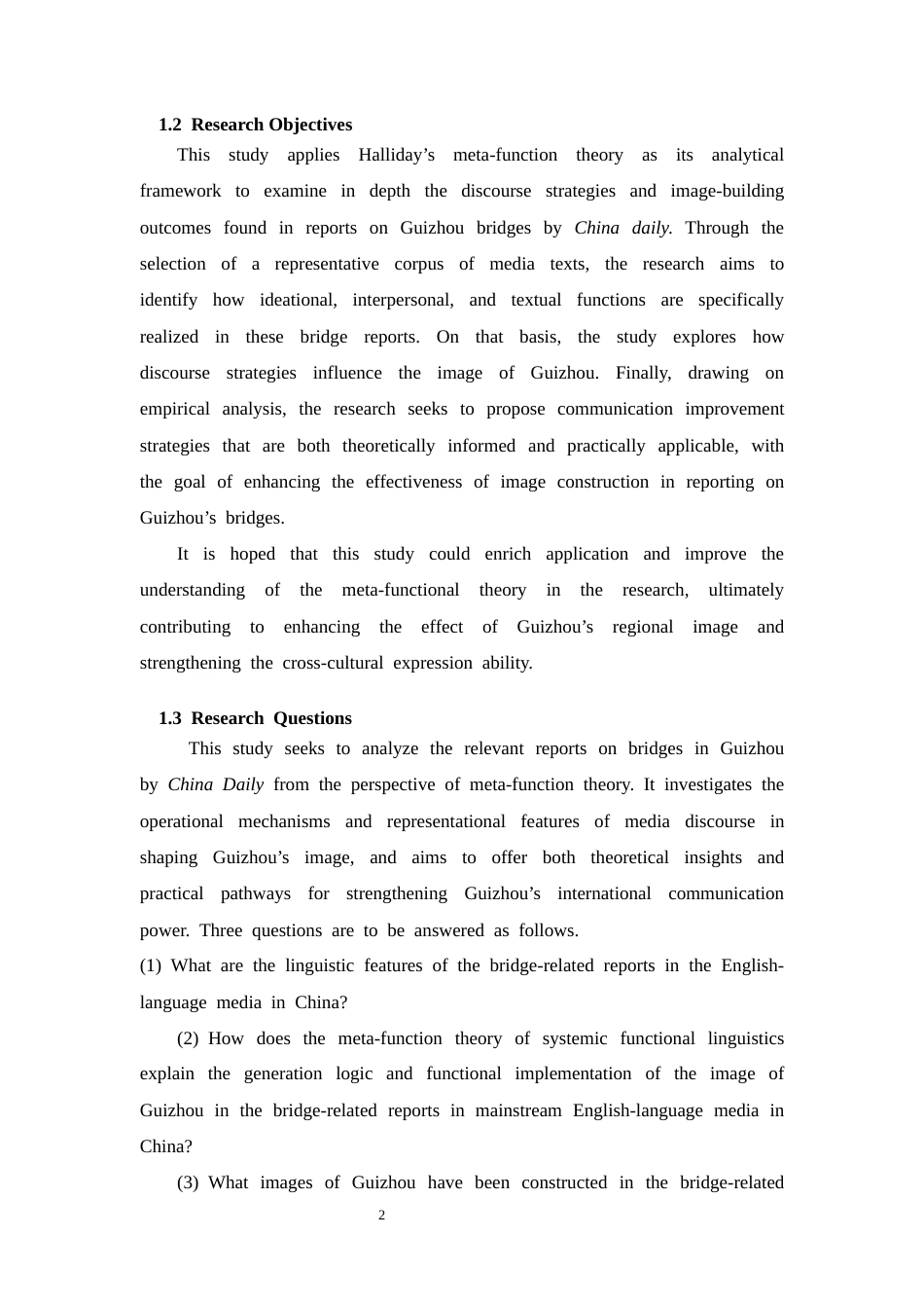 26年WH英语 元功能视角下中国主流英文媒体贵州桥梁报道的形象构建研究2.91-AI39.7-约54335字符.docx_第6页