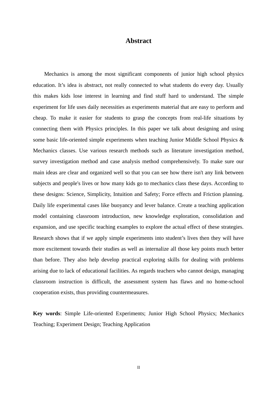 26年WH物理学 生活化简易实验在初中物理力学教学中的设计与应用研究8.11-AI11.9-约15359字符.docx_第2页