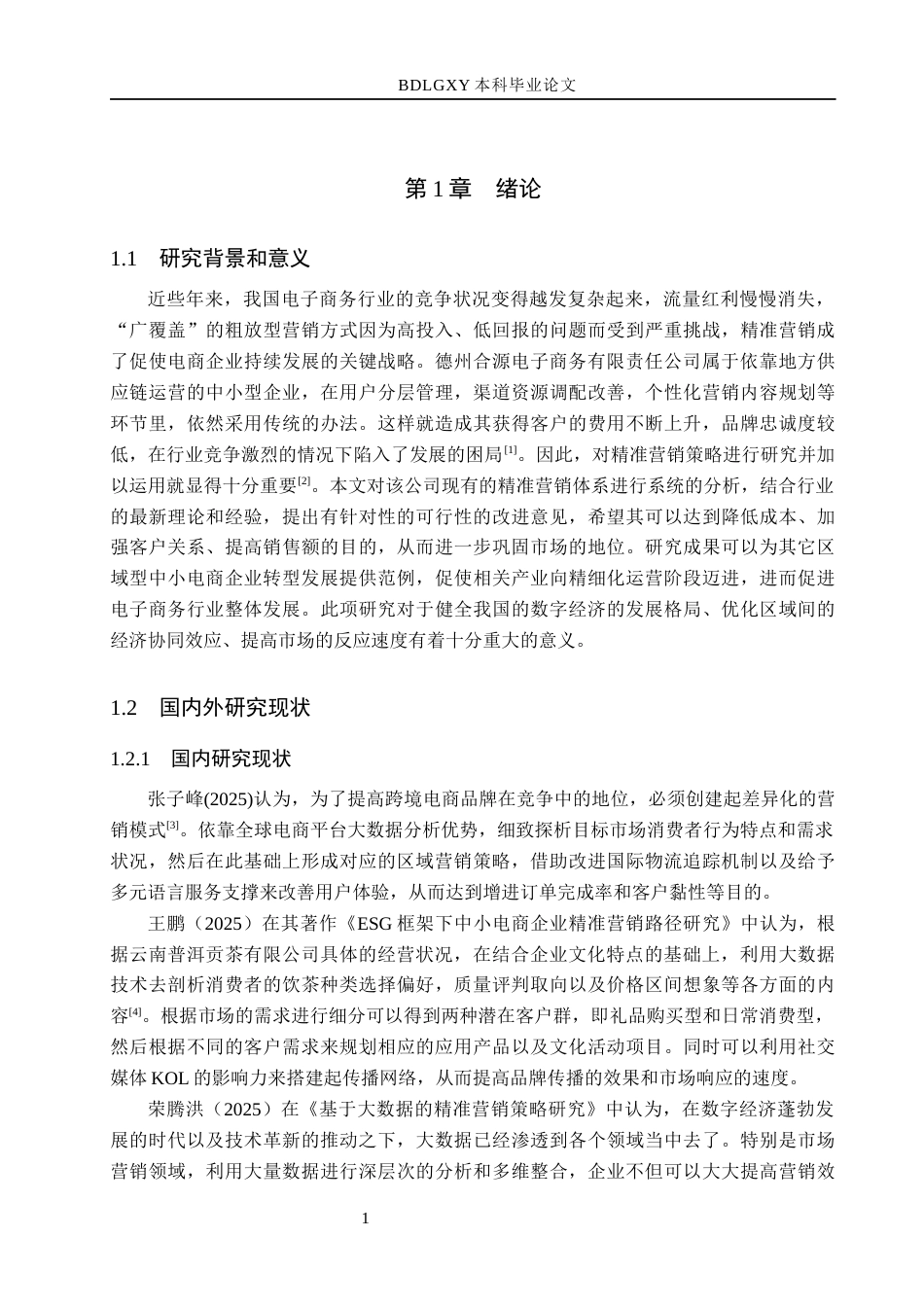26年WH电子商务及法律（专升本） 德州合源电子商务有限责任公司网络精准营销策略研究2.32-AI4.39(16113字).docx_第5页
