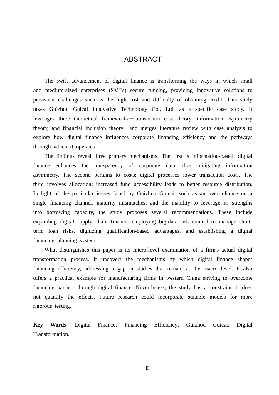 26年WH金融学 数字金融对贵州贵材创新公司融资效率的影响研究9.53-AI12.47-约16243字符.docx_第2页