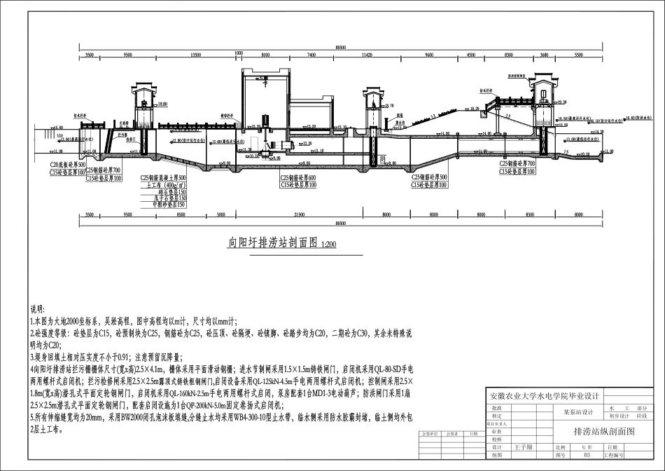 26年WP农业水利工程（专升本） 某泵站设计20.16-AI通过_附件图纸1.pdf_第3页