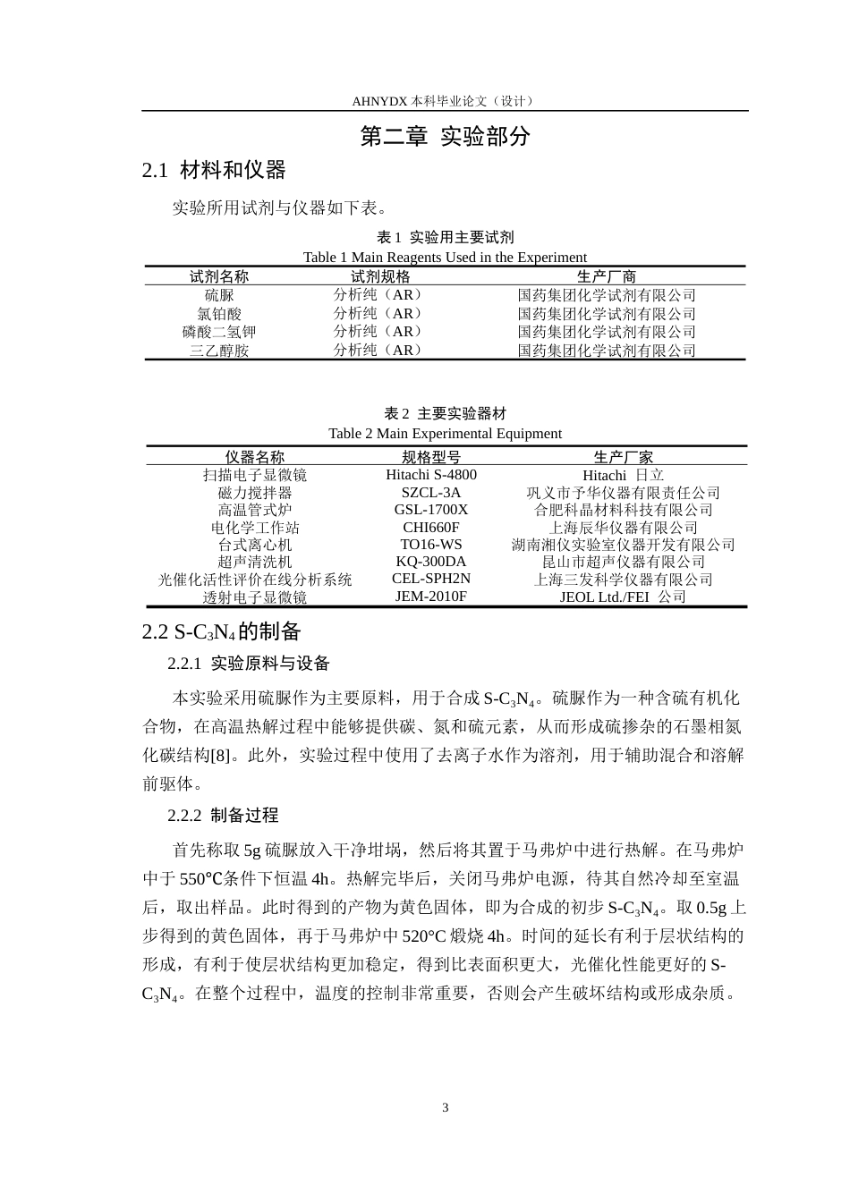 26年WP应用化学 S、P共掺杂C3N4光催化剂的制备及其光解水产氢气性能研究10.9-AI通过_1(11943字).docx_第6页