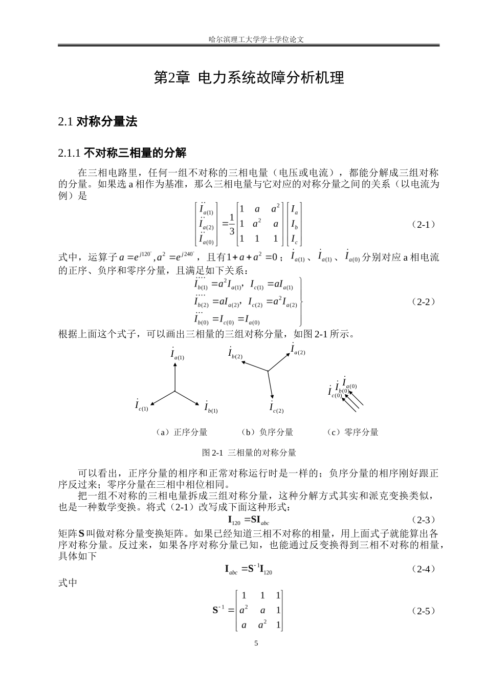 26年WP电气工程及其自动化 联合系统串——并型故障分析与仿真15.9-AI6.19-约23857字符(18863字).doc_第10页