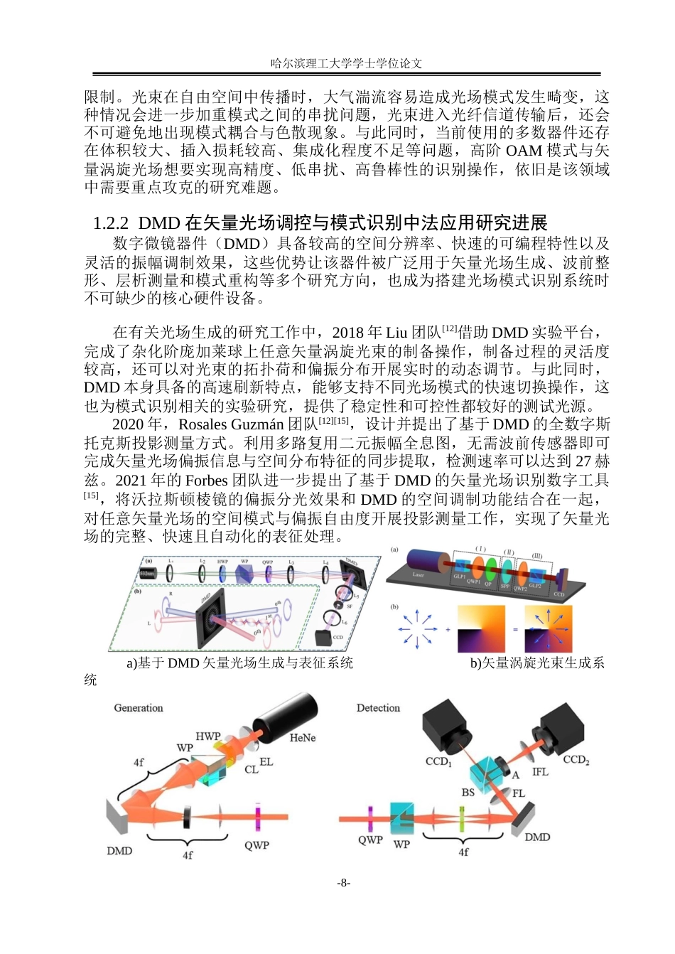26年WP应用物理学 复杂空间模式矢量光场的模式识别技术和实验研究2.91-AI15.69(29569字).docx_第9页