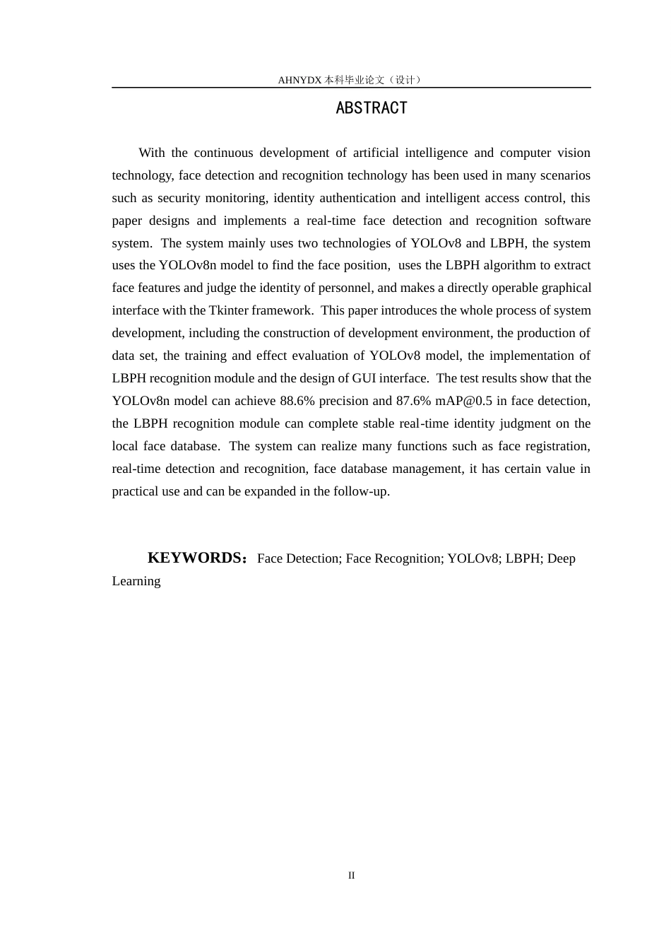 26年WP计算机科学与技术 基于YOLO的人脸检测与识别软件设计与实现19.01-AI通过(18267字).docx_第4页