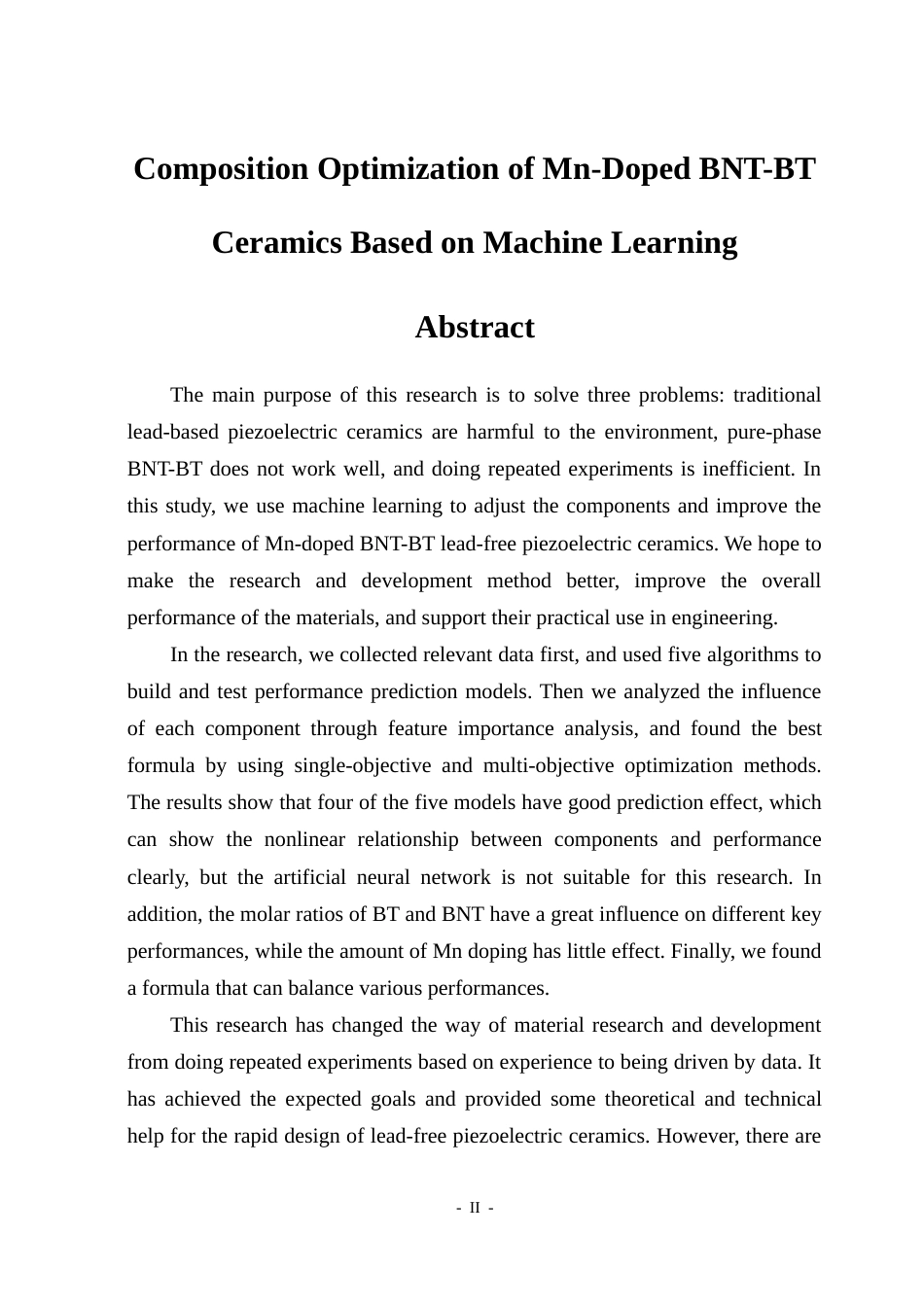 26年WP应用物理学 基于机器学习Mn掺杂BNT-BT陶瓷组分优化6.16-AI12.54.docx_第2页