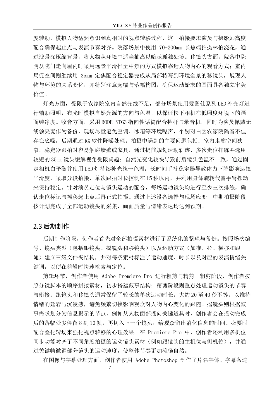 26年WP影视技术 毕业作品《阴影的重量》中运动镜头对人物的作用-AI(21130字).docx_第10页