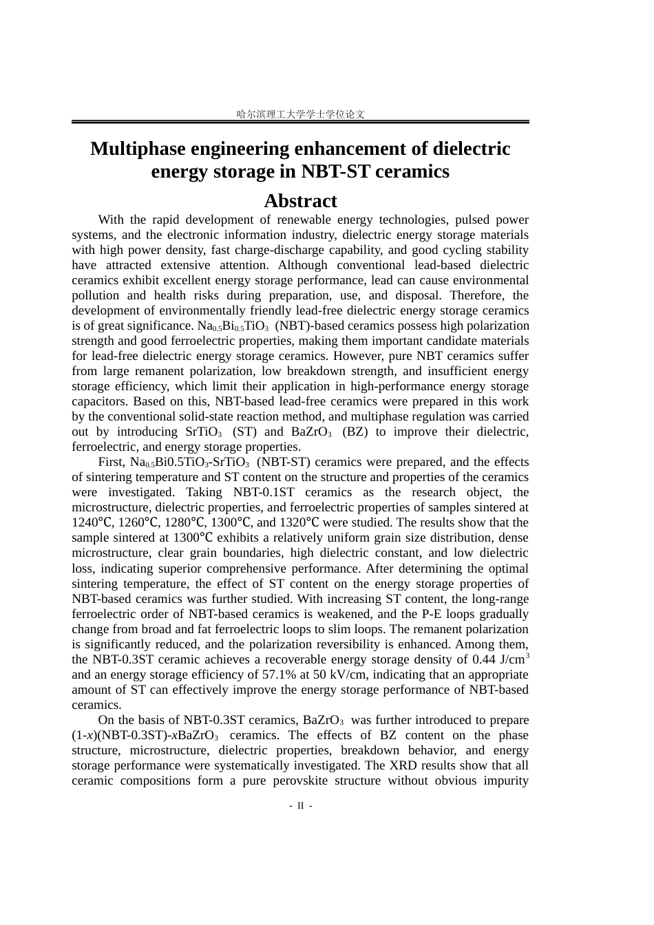 26年WP测控技术与仪器 NBT-ST陶瓷介电储能的多相工程增强研究14.39-AI13.11(22770字).docx_第3页