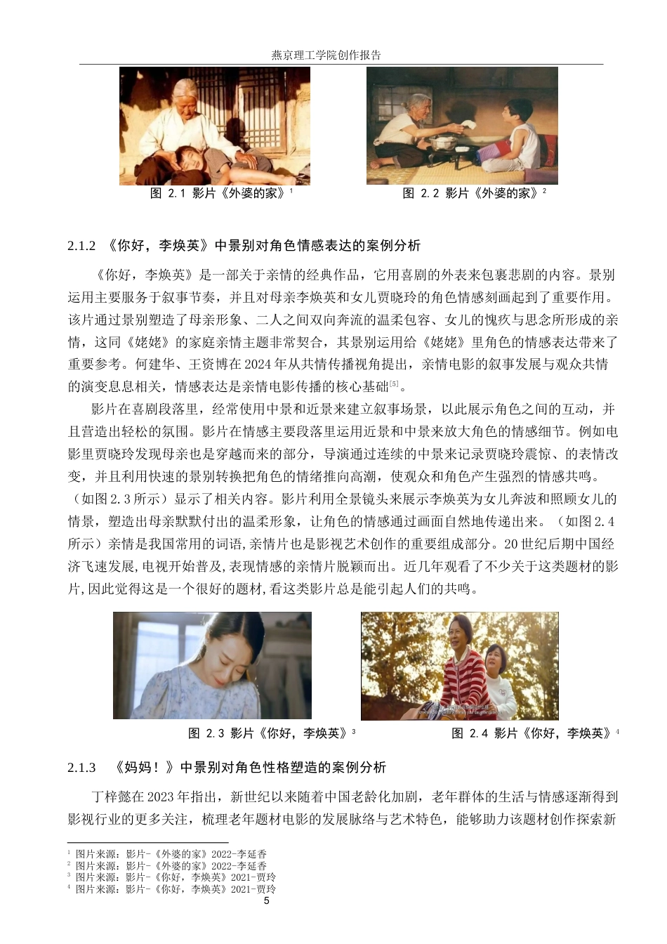 26年WP数字媒体艺术 短片《姥姥》中景别对角色形象的塑造作用2.91-AI13.23(14649字).docx_第8页