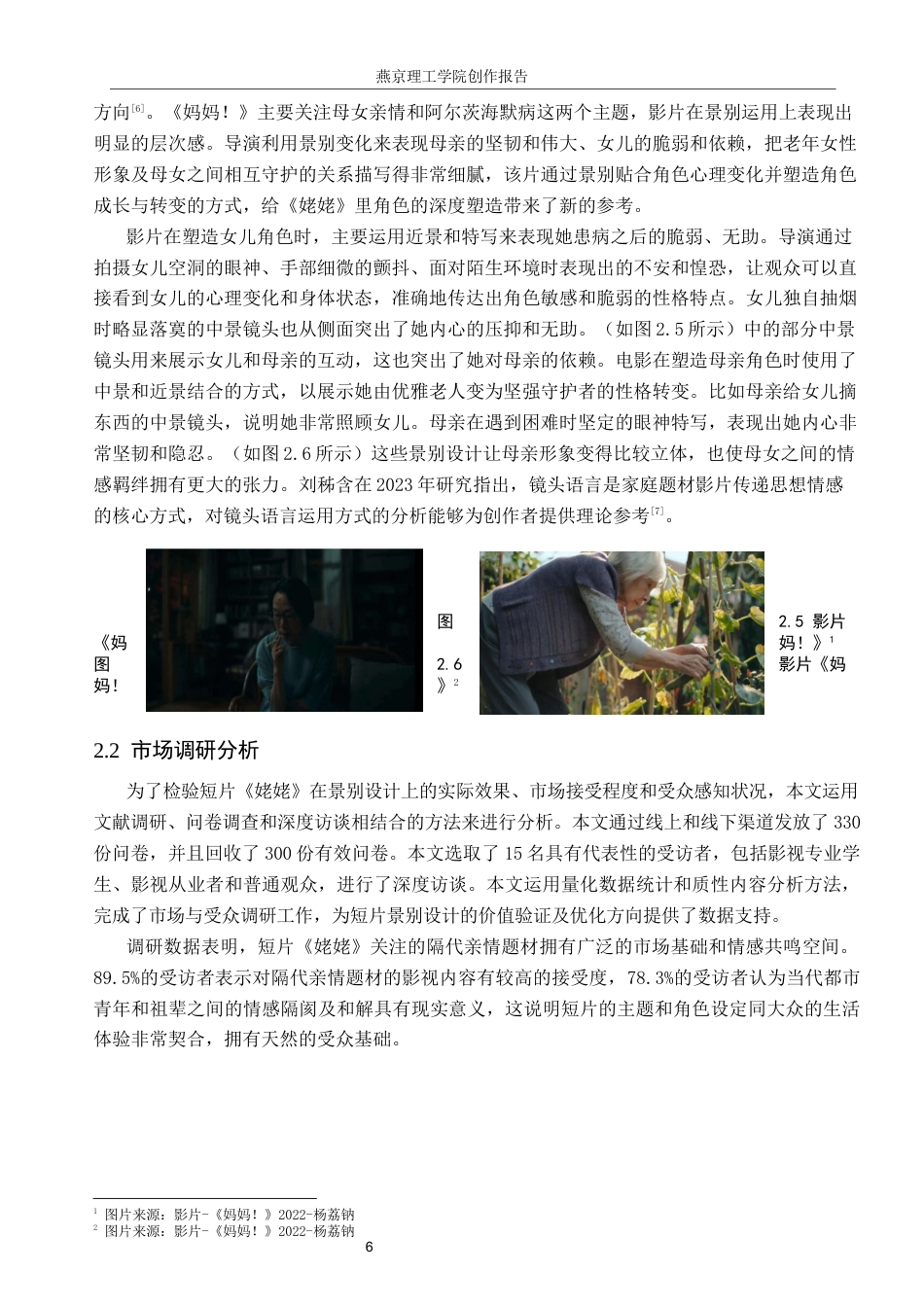 26年WP数字媒体艺术 短片《姥姥》中景别对角色形象的塑造作用2.91-AI13.23(14649字).docx_第9页