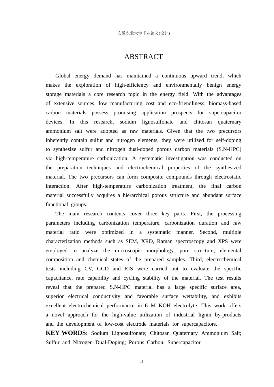 26年WP材料科学与工程 生物质自掺杂多孔碳的制备及其超电性能研究15.32-AI通过(13967字).docx_第4页