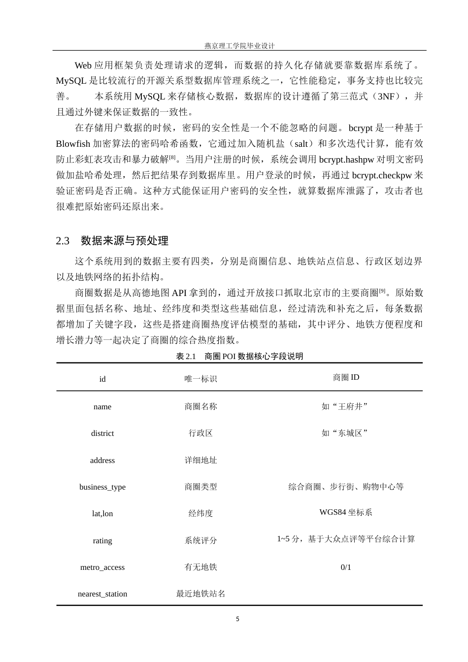 26年WP数据科学与大数据技术 基于Python的商圈热度的数据分析与可视化3.76-AI4.65_1(21212字).docx_第10页