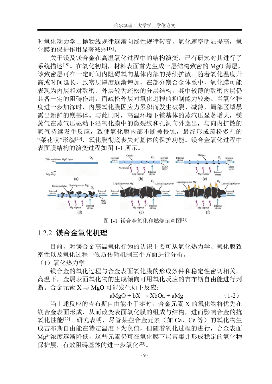 26年WP金属材料工程 Y含量对高阻燃Mg-9Al-4.5Ca-0.3Mn合金显微组织和性能的影响16.69-AI13.22-约31425字符.pdf_第9页