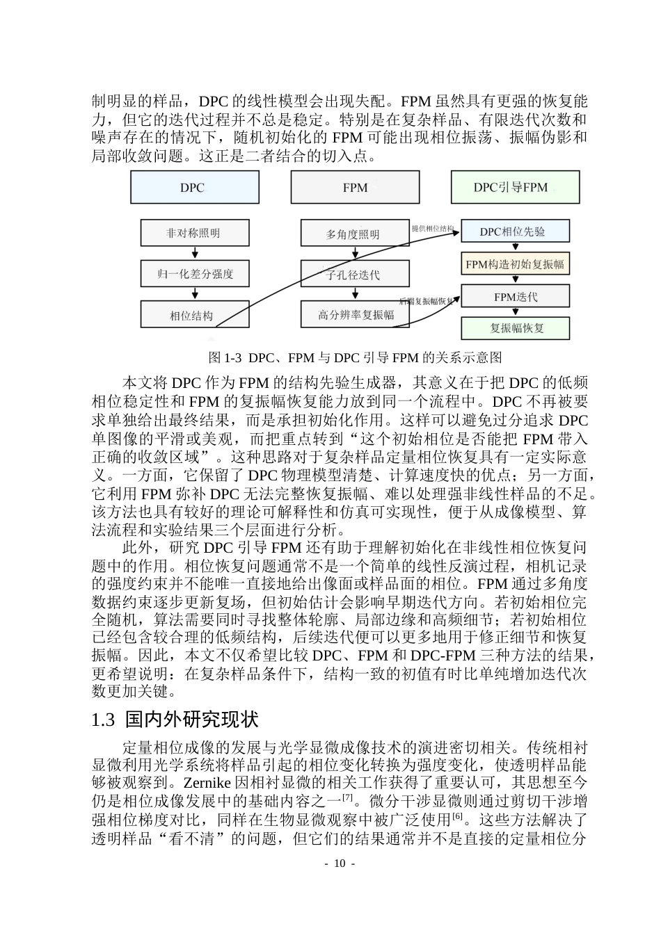 26年WP光电信息科学 复杂样品分布下的DPC引导FPM定量相位恢复技术研究院、系：测通(28076字).docx_第9页
