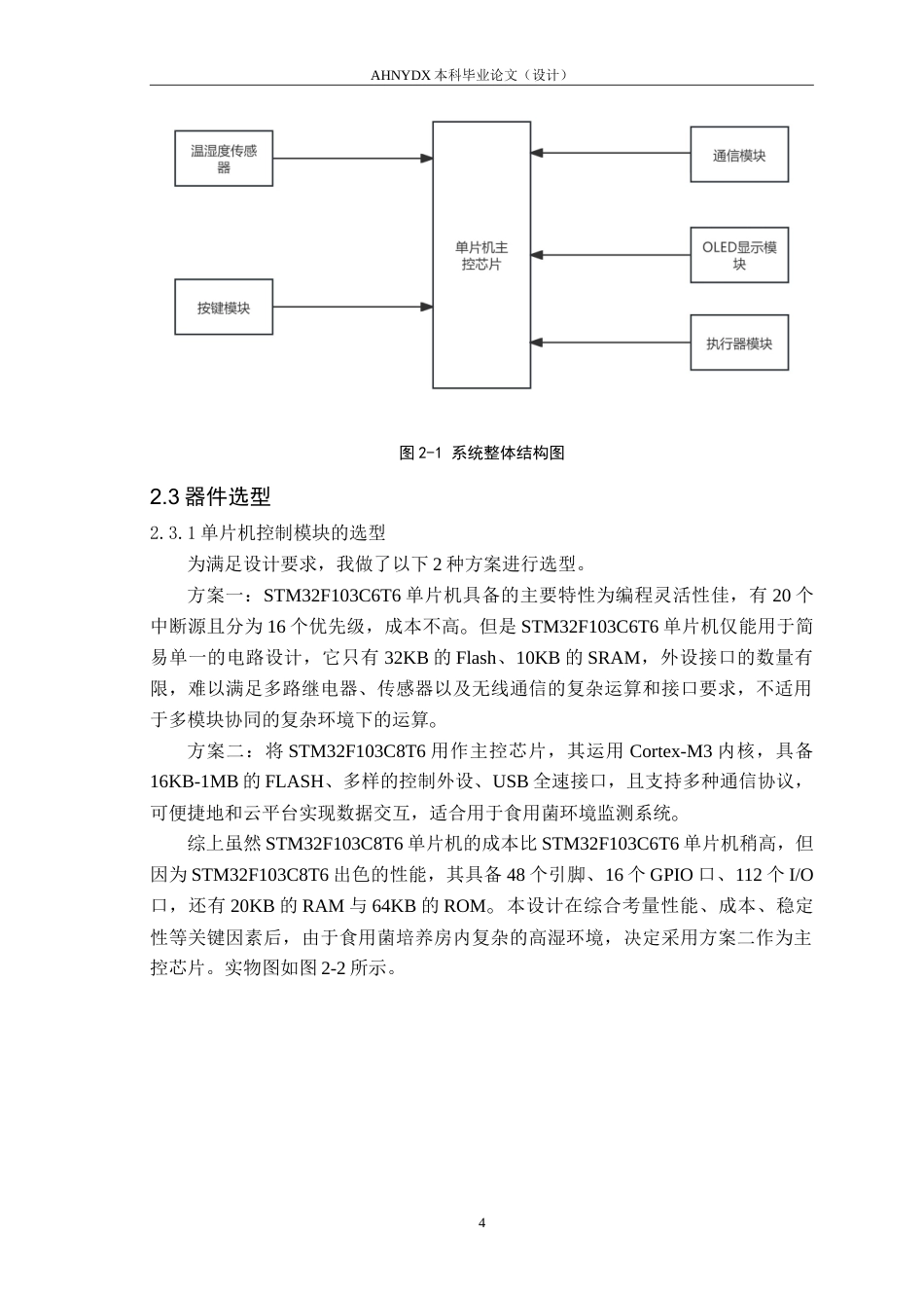 26年WP电子信息工程（专升本） 基于STM32的食用菌培养环境监控系统设计9.63-AI通过_1(11086字).doc_第8页