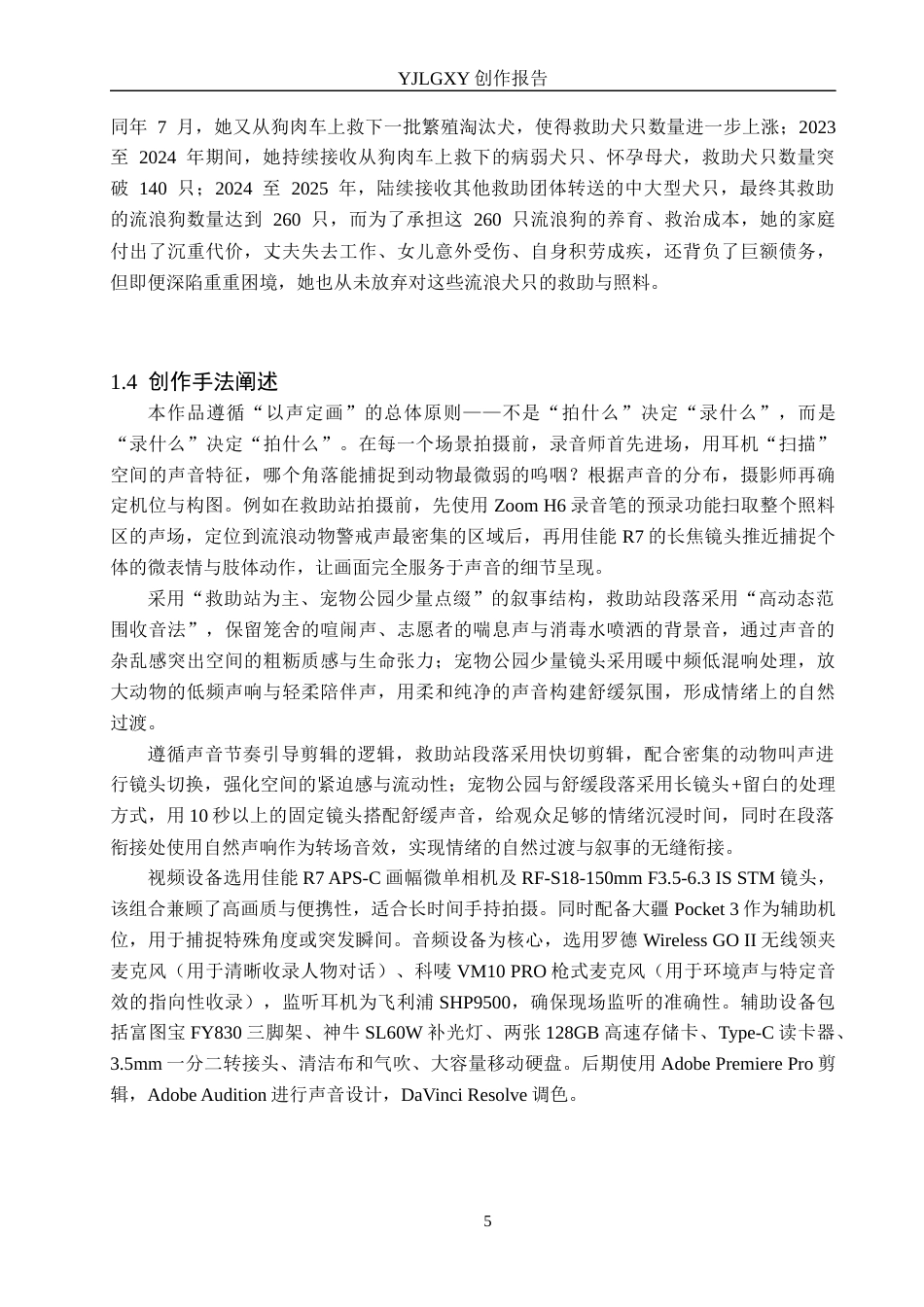 26年WP广播电视编导 毕业作品《如果生命有声音》中声音对影片的应用阐述0.91-AI(15978字).docx_第9页