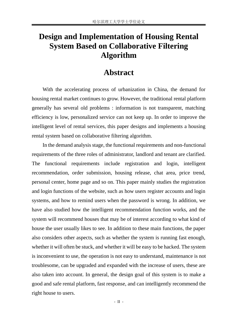 26年WP计算机科学与技术 基于协同过滤算法的房屋租赁系统10.97-AI10.51(27464字).docx_第4页