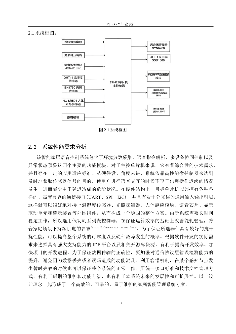 26年WP自动化 基于单片机的智能家居语音控制系统设计与实现1.87-AI0.66_1(20752字).doc_第9页