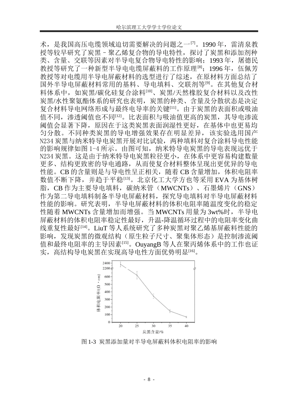 26年WP电气工程及其自动化 炭黑种类对半导电屏蔽料导电性及电荷注入特性的影响27.53-AI25.95(23441字).docx_第8页