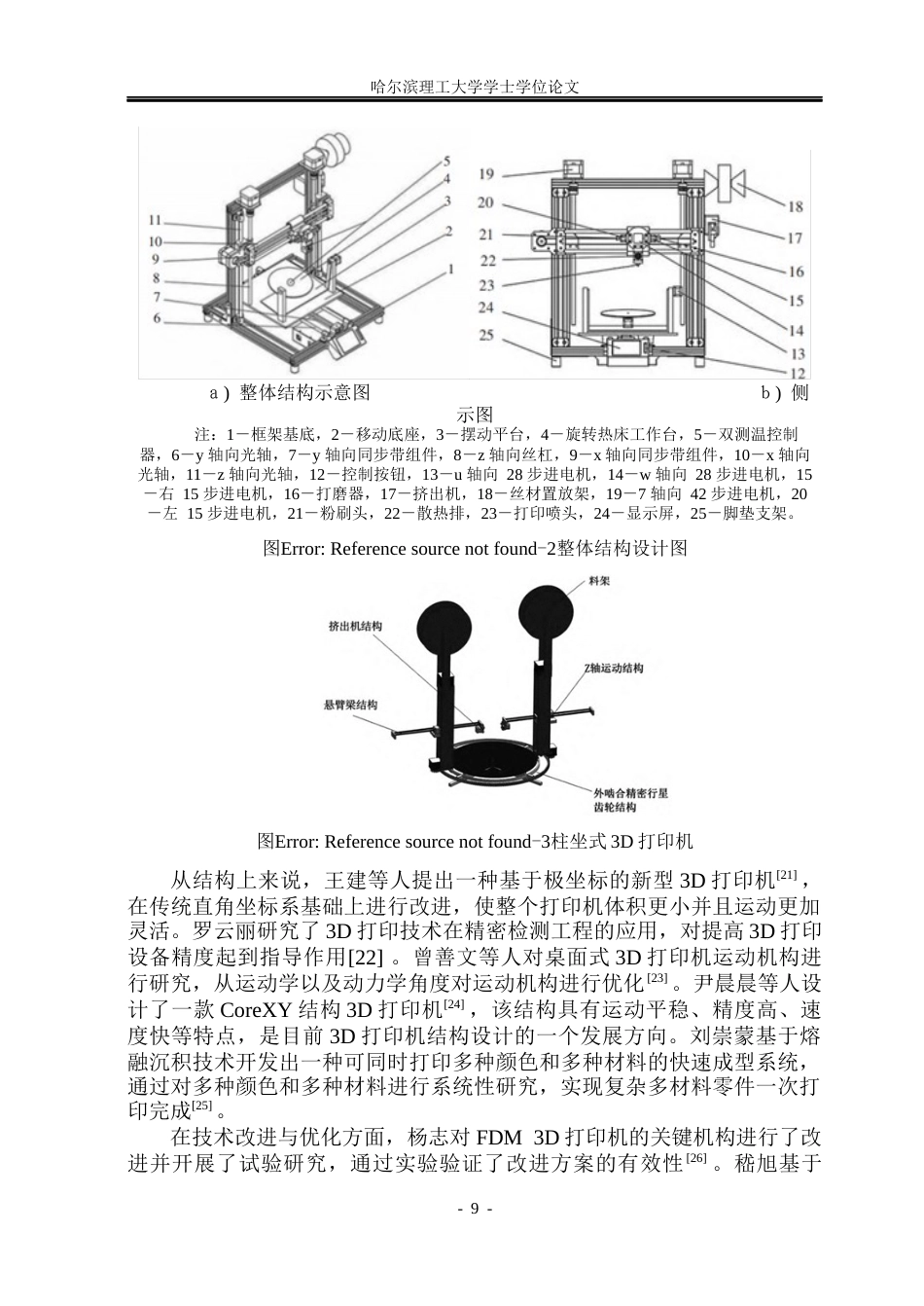 26年WP机械设计制造及其自动化 小型全自动三维打印机结构设计3.95-AI11.62_1(26168字).docx_第10页