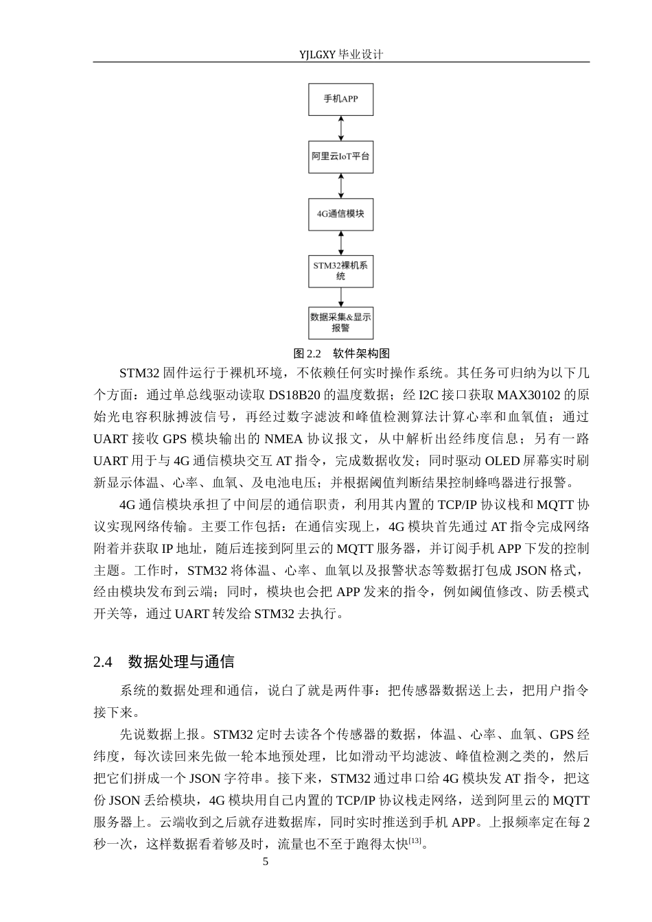 26年WP电子信息工程 基于STM32的智能宠物项圈系统设计6.33-AI_1(17360字).docx_第9页
