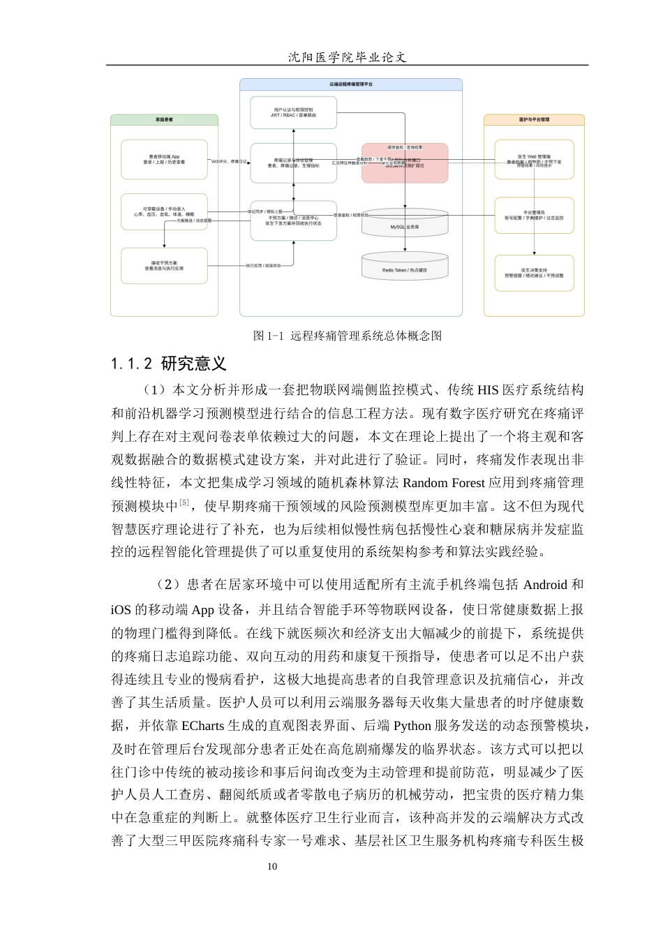 26年WP医学信息工程 远程疼痛管理系统的设计与实现0.75-AI5.77(19448字).docx_第8页