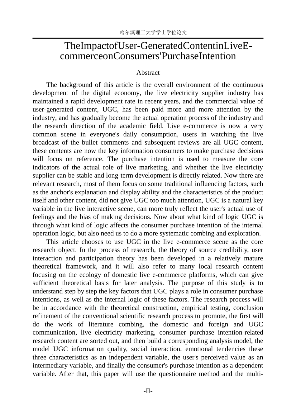 26年WP市场营销 电商直播用户生成内容对消费者购买意愿的影响研究10.33-AI6.51-约34624字符.doc_第2页