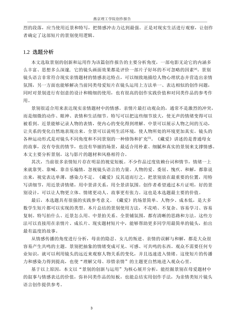 26年WP数字媒体艺术 短片《藏爱》中景别的创新与运用4.02-AI(17686字).docx_第6页