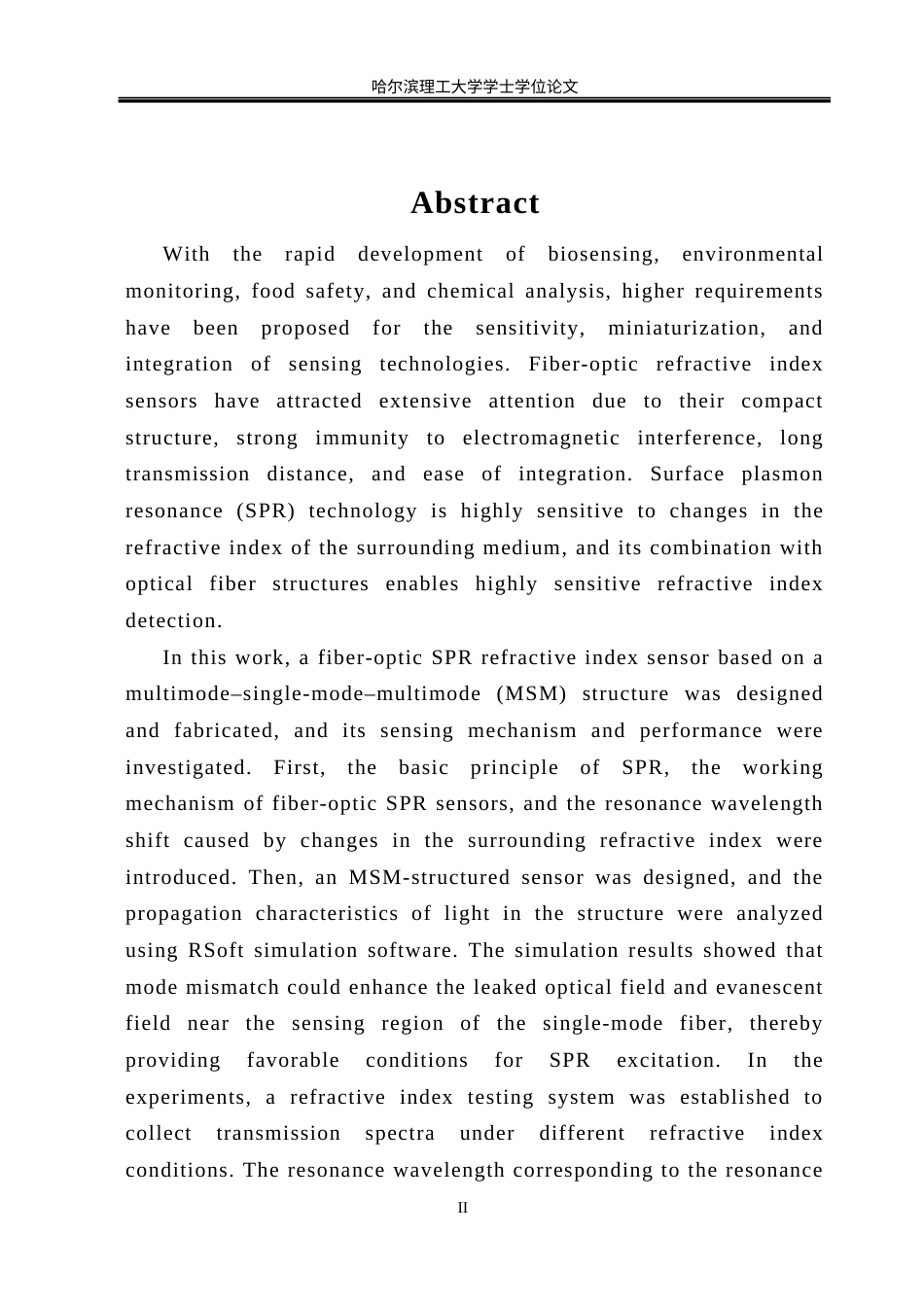 26年WP测控技术与仪器 基于光纤SPR折射率传感器设计及性能研究19.02-AI8.27(21292字).docx_第2页