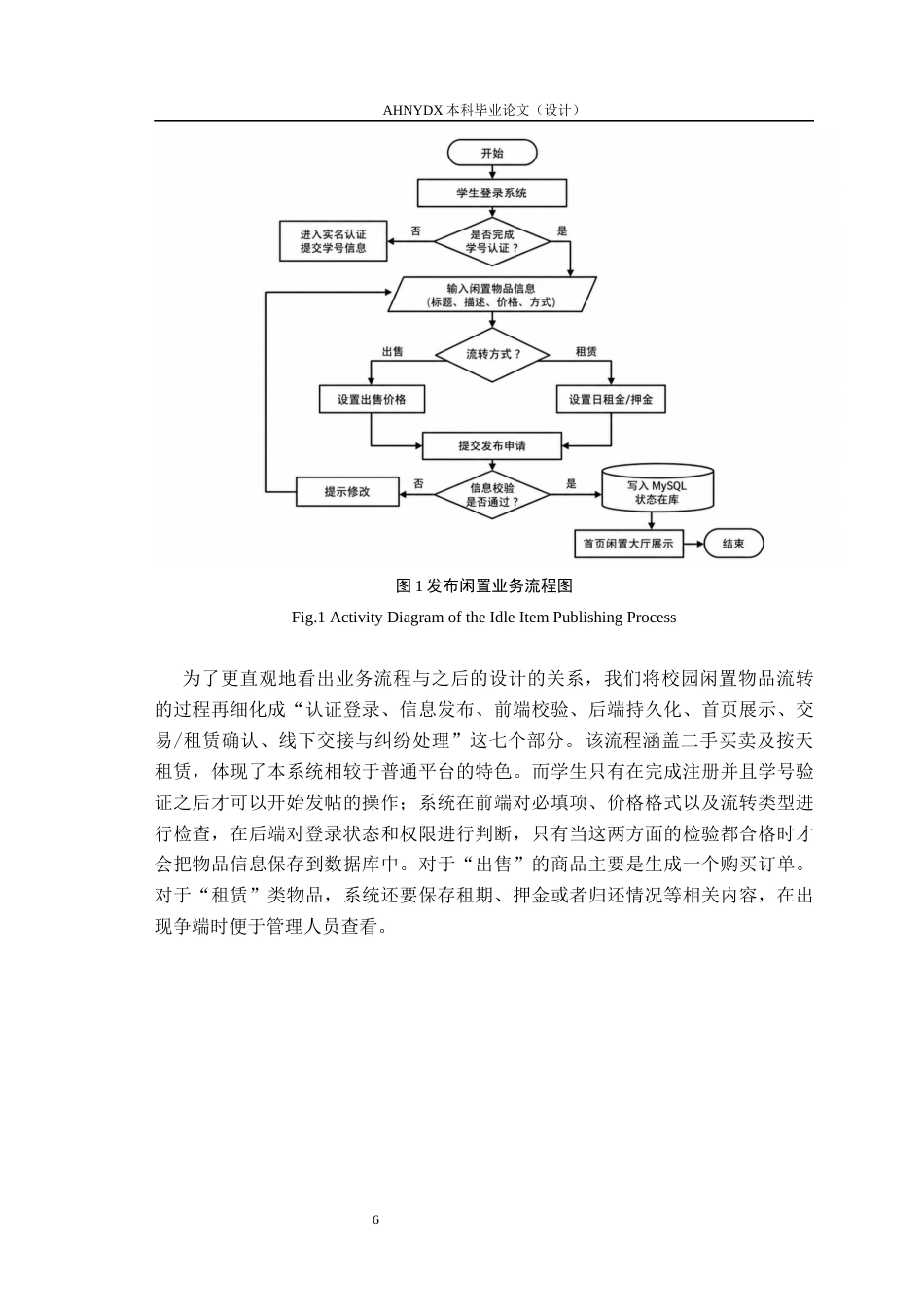 26年WP计算机科学与技术 基于Vue3Node.js 校园闲置物品交易与租赁平台的设计与实现4.36-AI通过(15905字).docx_第10页