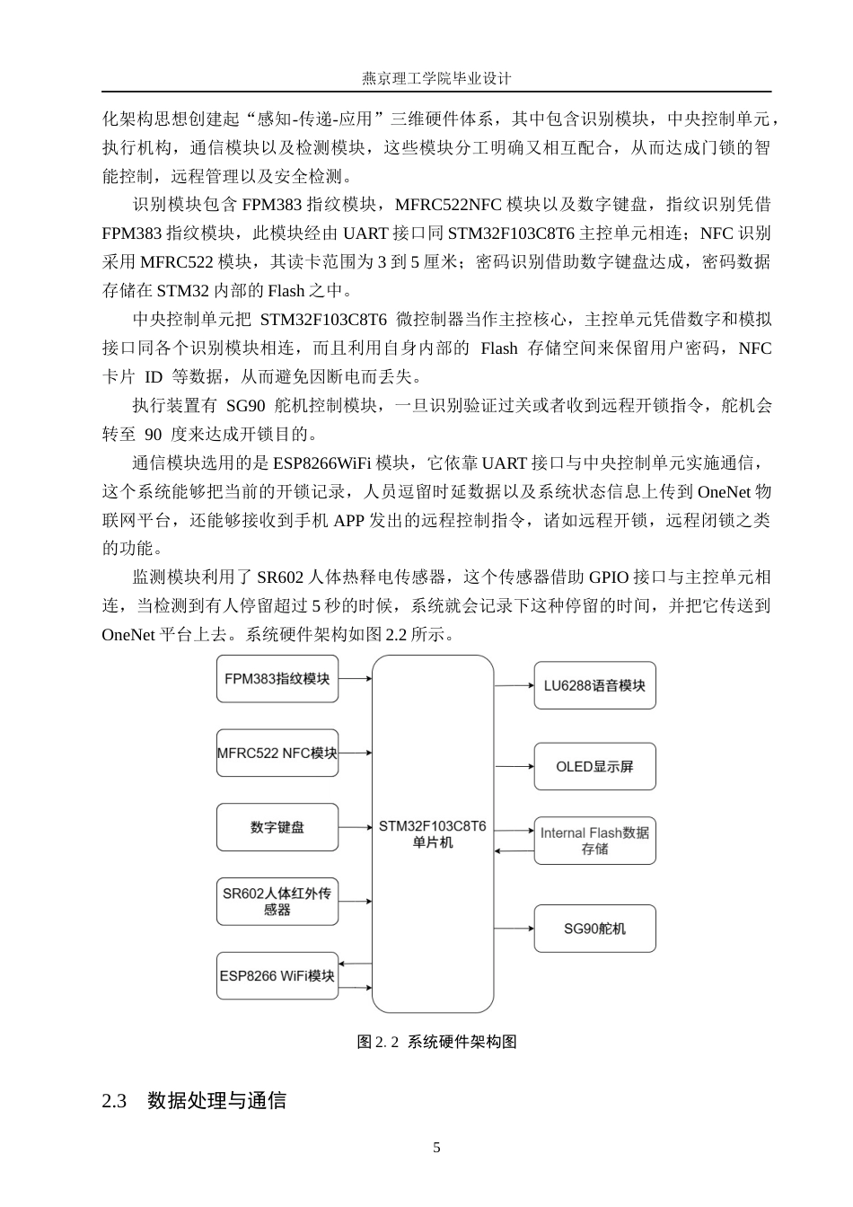26年WP物联网工程 基于STM32的智能门锁指纹密码NFC识别系统的设计与实现3.58-AI_1(16904字).docx_第9页