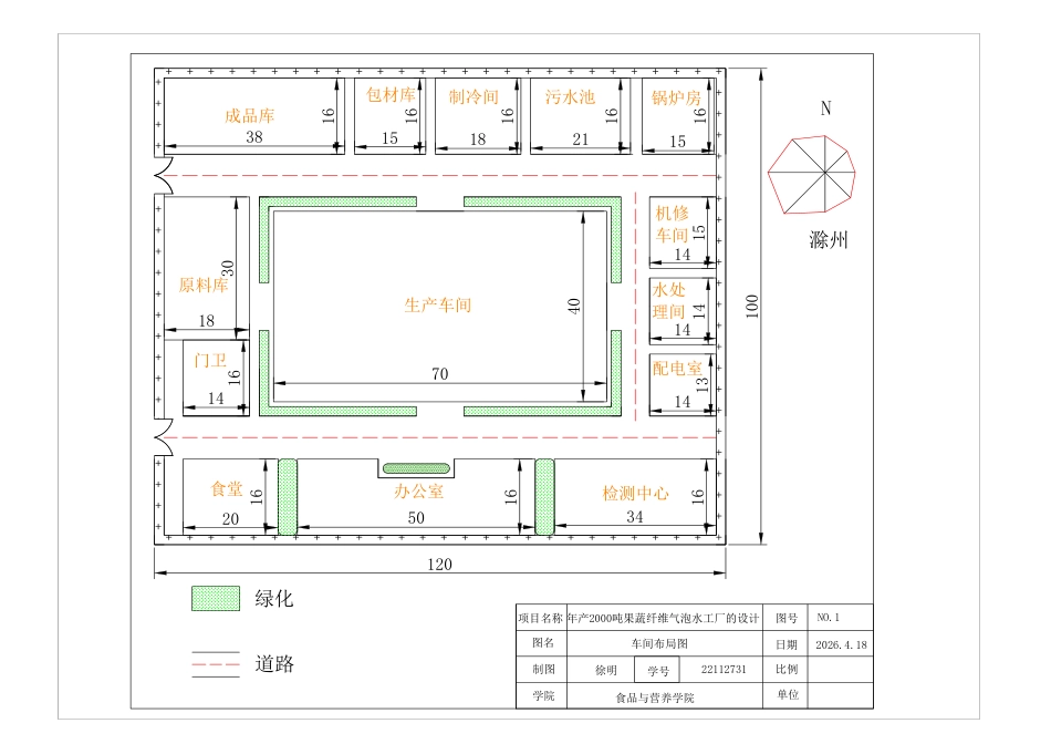 26年WP食品科学与工程 年产2000吨果蔬纤维气泡水的工厂设计12.07-AI通过-约1524字符.pdf_第1页