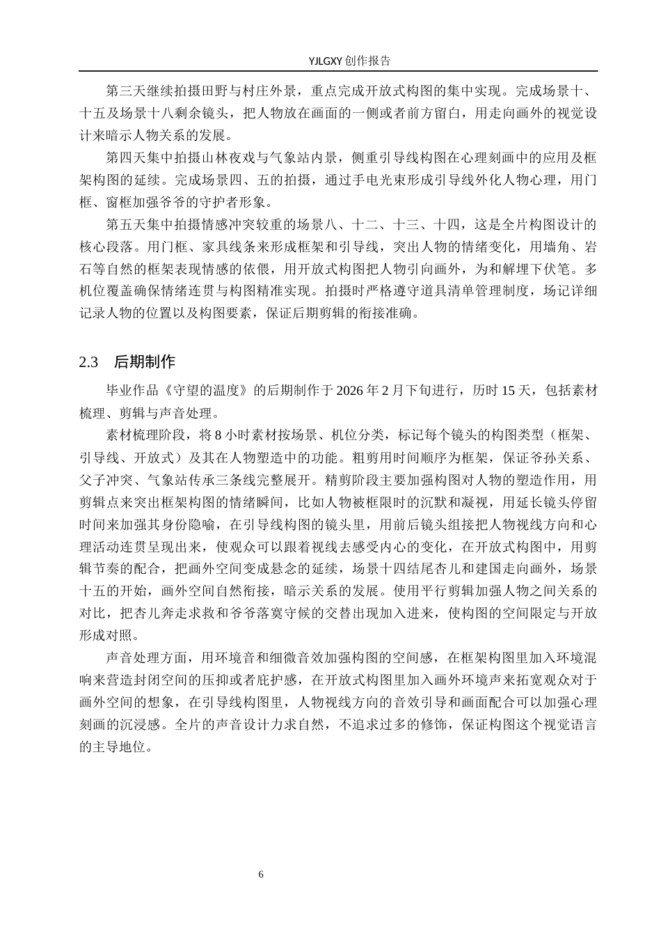 26年WP影视技术 毕业作品《山深杏花黄》中特写镜头对人物形象的塑造-AI(26011字).docx_第9页