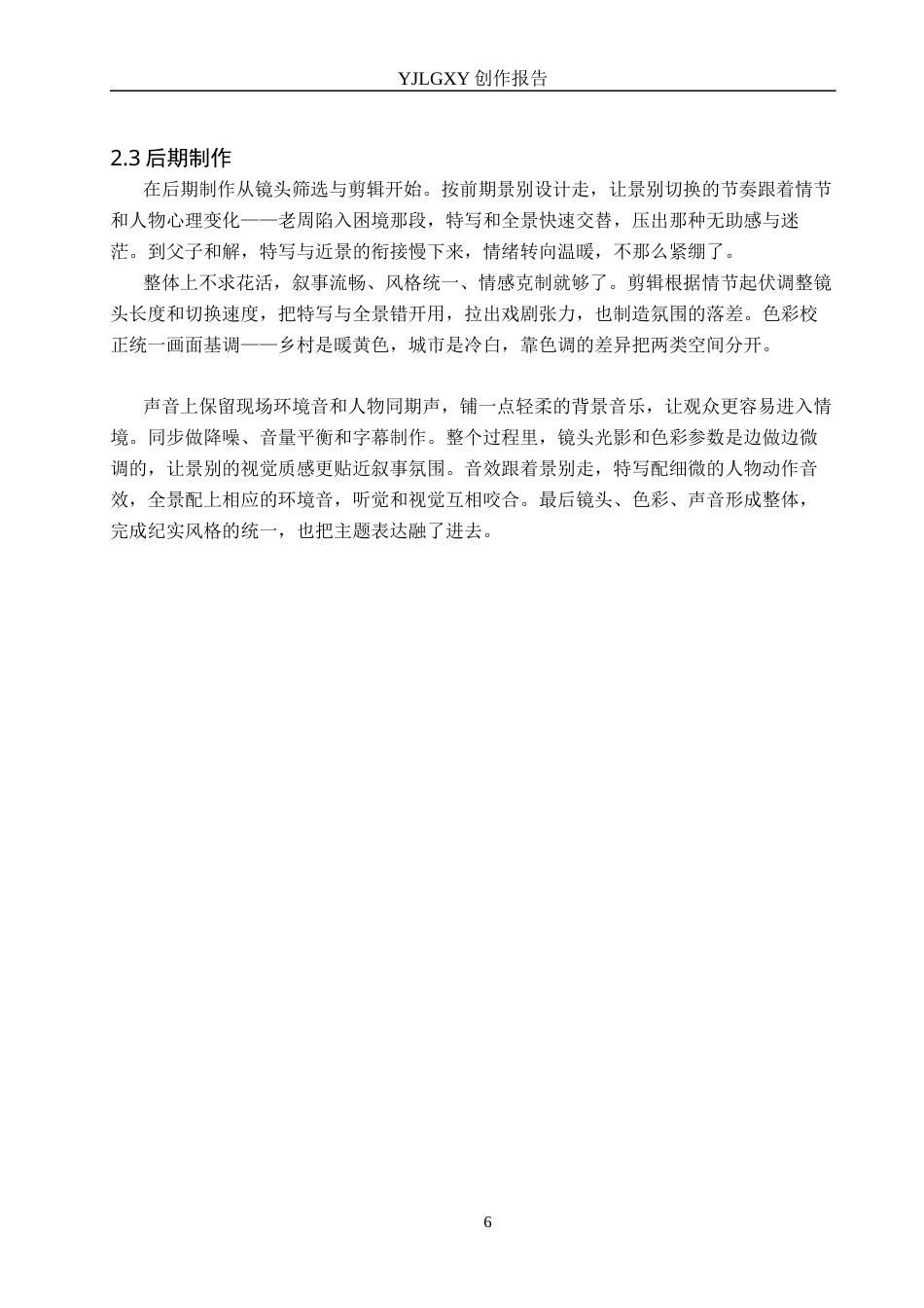 26年WP摄影 毕业作品《爱在路上》中景别的运用与设计0.56-AI22.12(24508字).docx_第9页