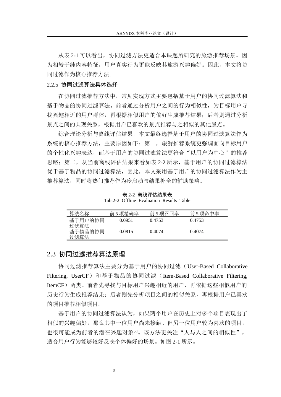 26年WP计算机科学与技术 基于协同过滤算法的旅游推荐系统15.15-AI通过(11286字).docx_第9页