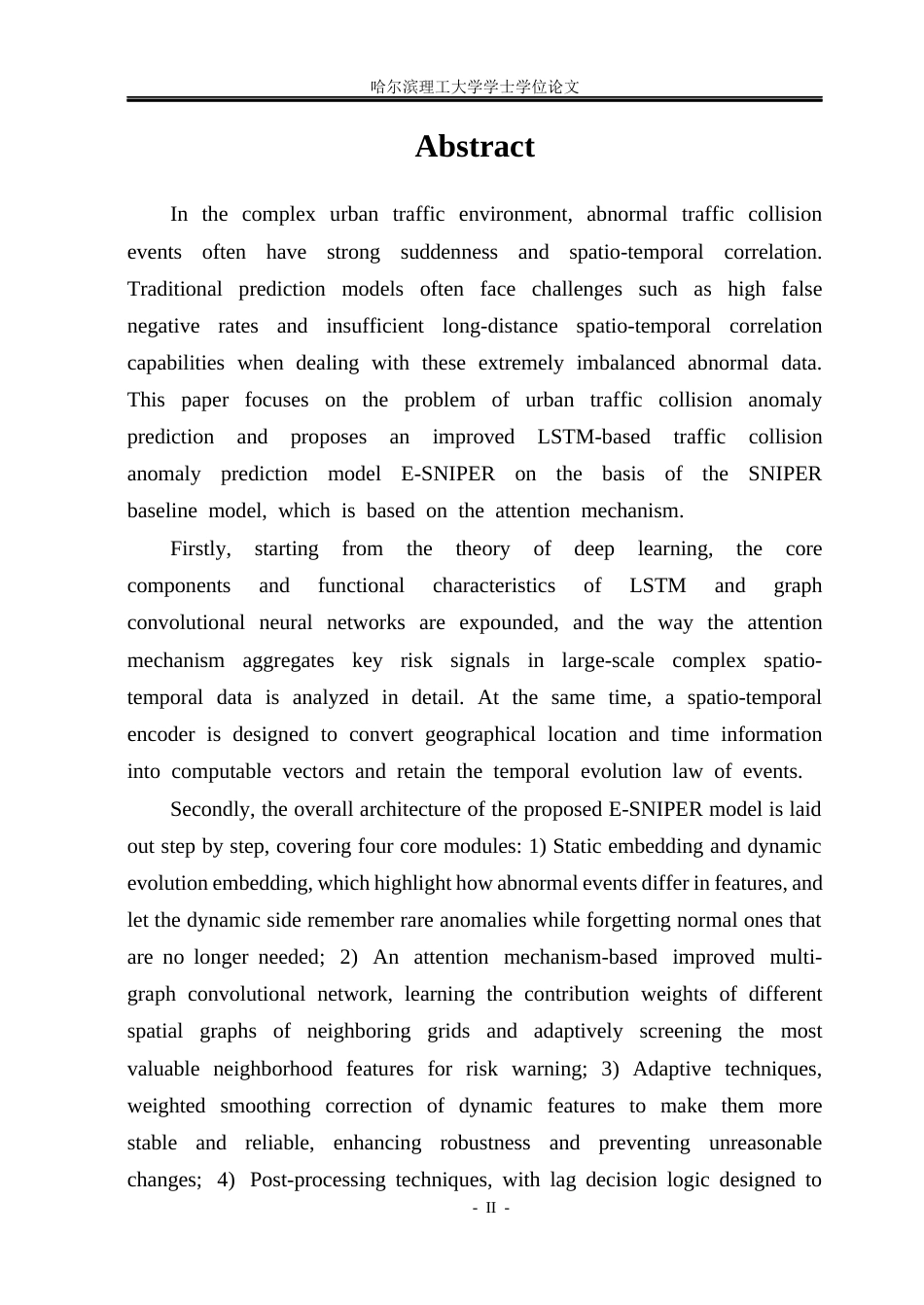 26年WP信息与计算科学 基于注意力机制改进LSTM的交通碰撞异常预测研究5.25-AI13.42(24594字).docx_第2页