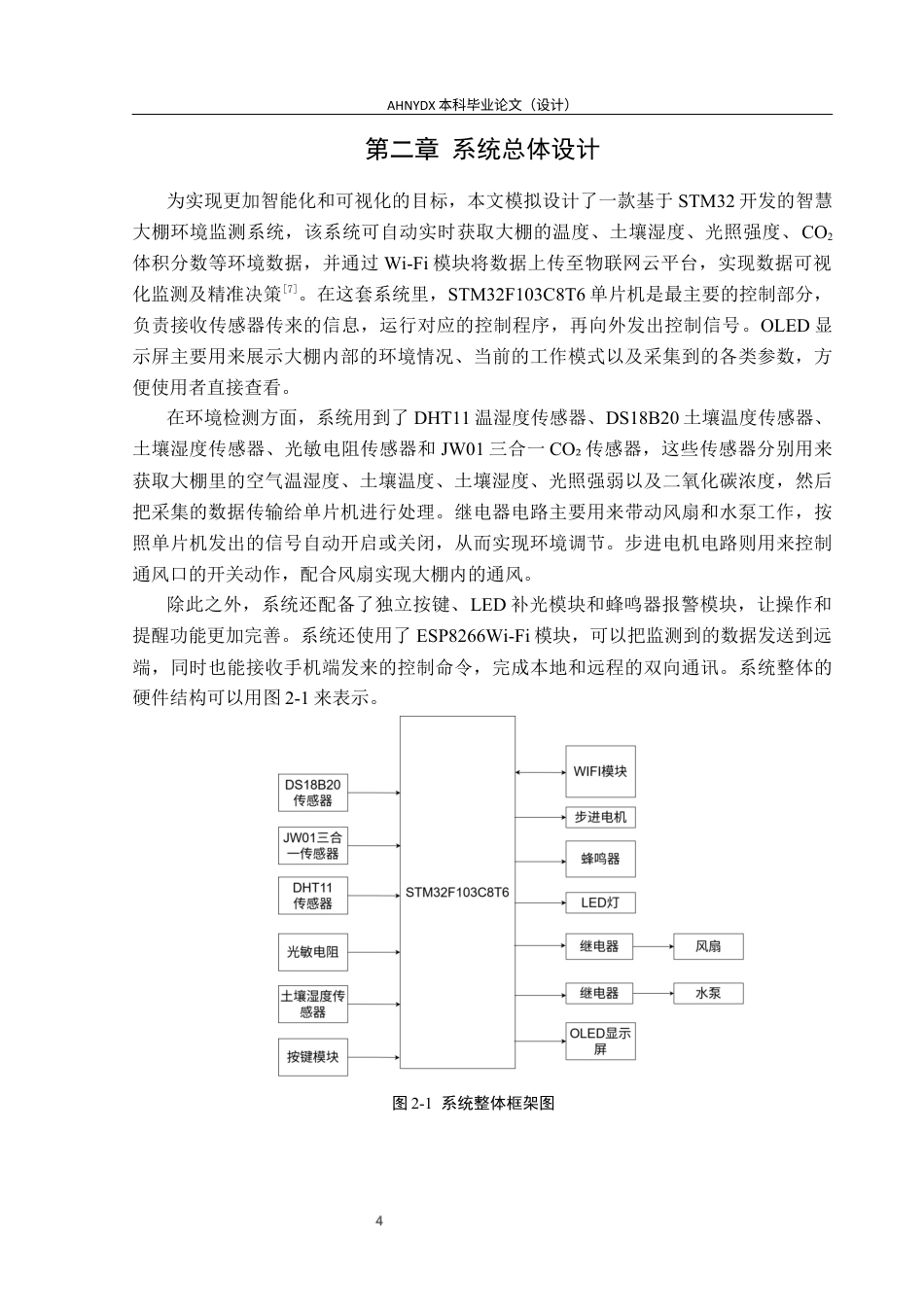 26年WP电子信息工程（专升本） 基于单片机的农业大棚环境多参数监测与调控系统设计24.86-AI通过_1(13922字).docx_第9页