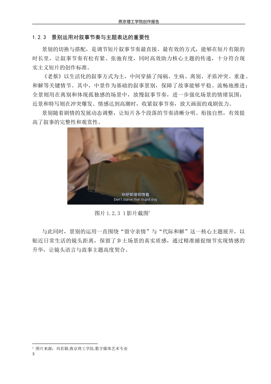 26年WP数字媒体艺术 短片《老蔡》中景别的创新与运用0.85-AI88.47(15204字).docx_第6页