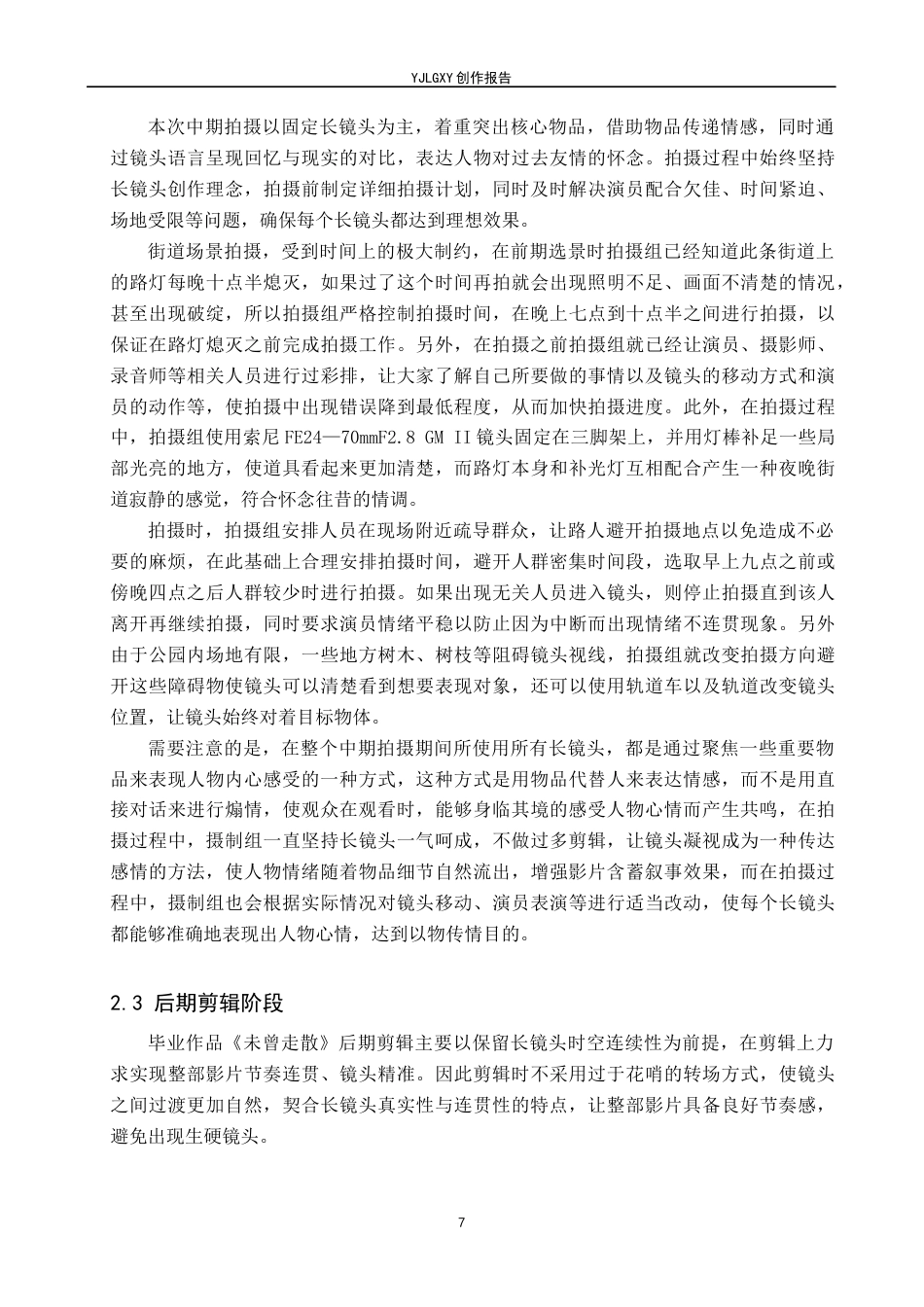 26年WP广播电视编导 毕业作品《未曾走散》中长镜头对影片叙事的作用阐述2.02-AI27.66(31208字).docx_第10页