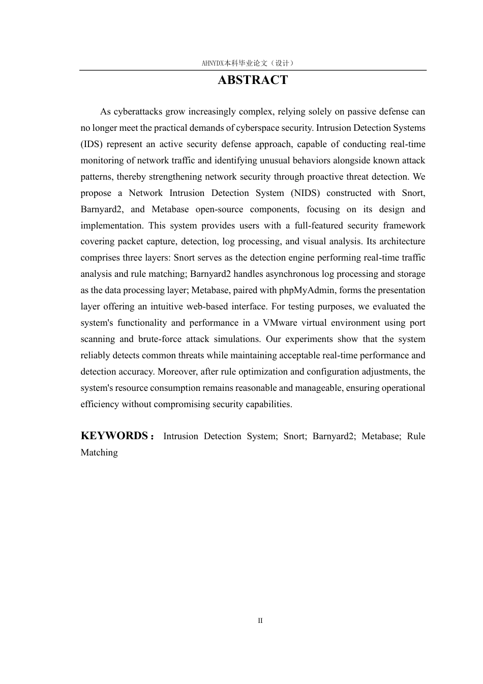 26年WP网络空间安全 基于Snort的网络入侵检测系统3.57-AI通过-约41657字符.pdf_第4页