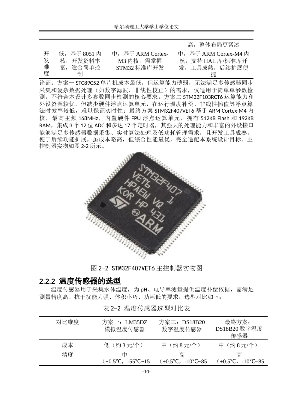 26年WP测控技术与仪器 基于 STM32 的便携式水质多参数检测仪器设计9.69-AI83.89(23401字).docx_第10页