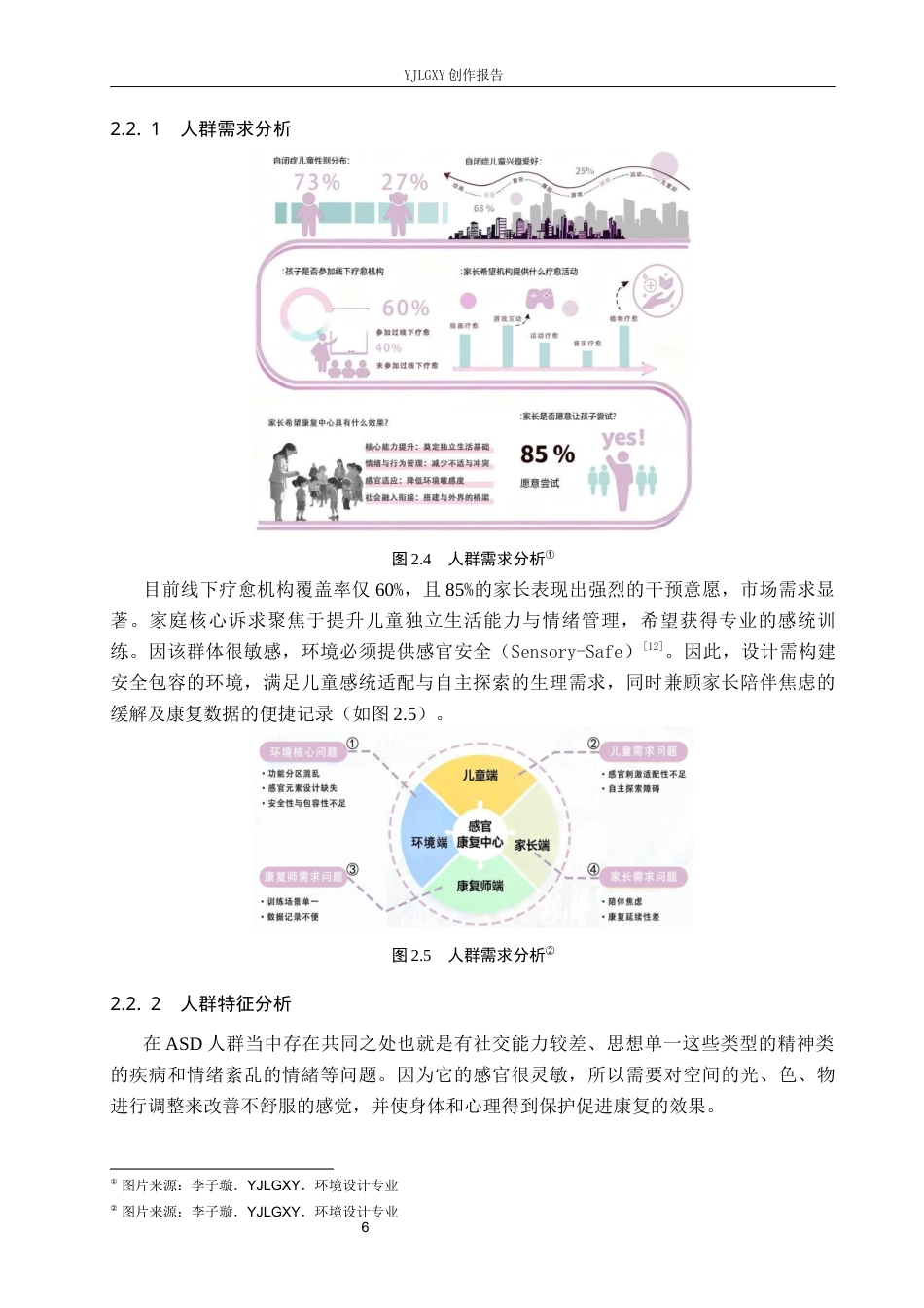 26年WP环境设计 基于感官统合理论下的自闭症儿童康复中心设计13.58-AI3.8(9331字).docx_第10页