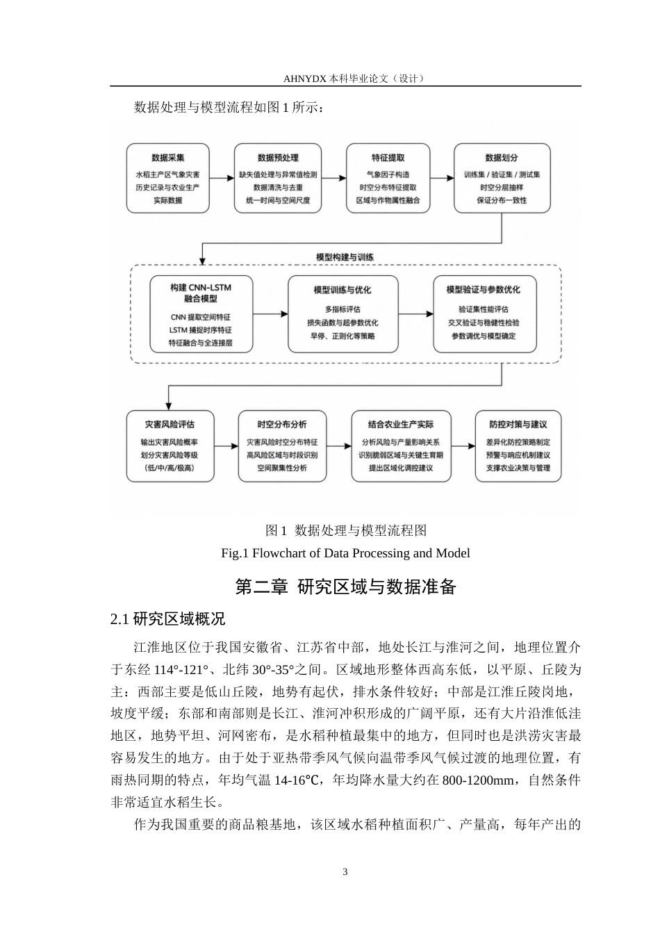 26年WP数据科学与大数据技术 基于CNN-LSTM融合模型的江淮地区水稻主要气象灾害风险评估研究9.33-AI通过(14915字).docx_第8页
