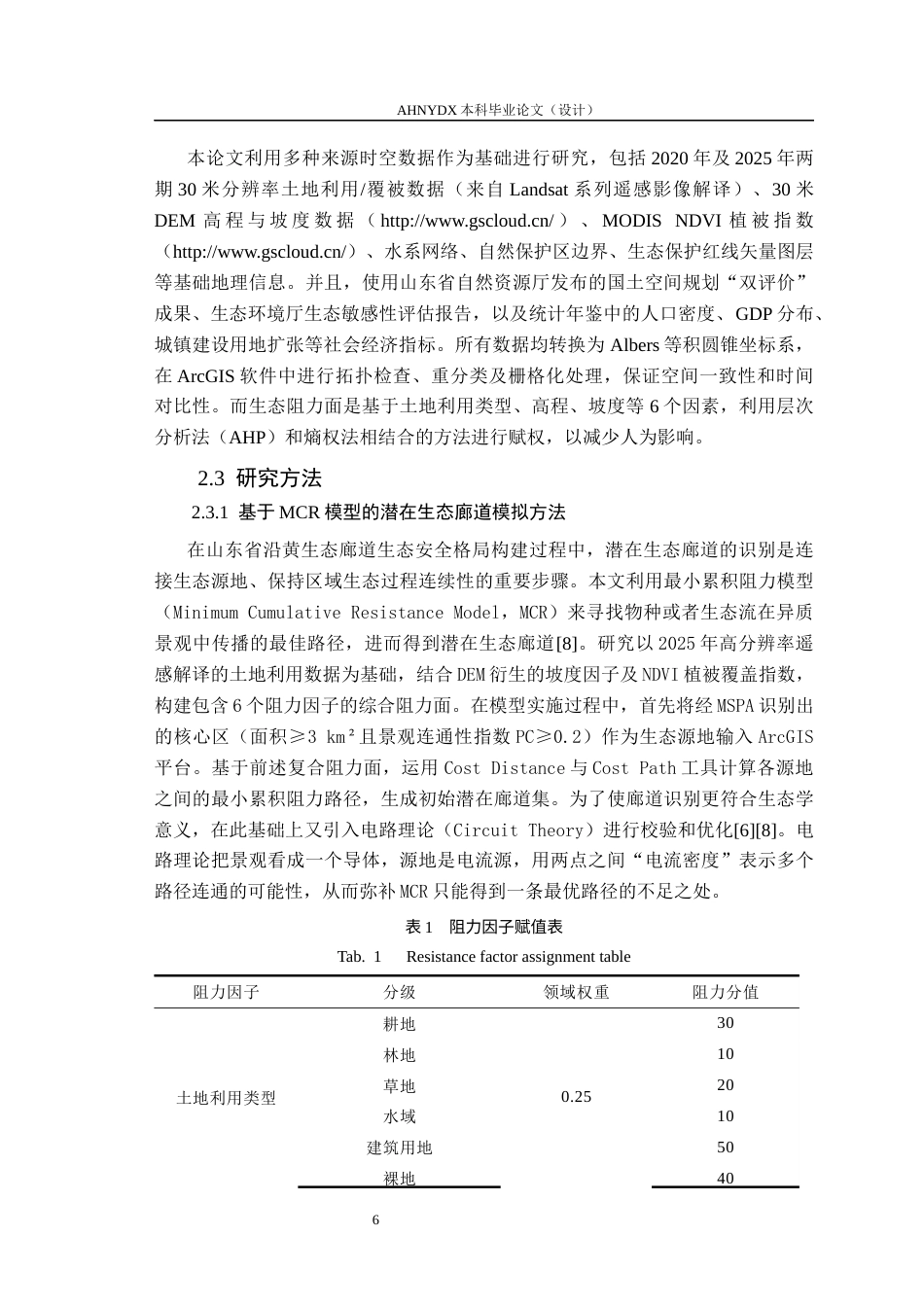 26年WP园艺 山东省沿黄生态廊道国土空间生态修复研究8.68-AI通过(17684字).docx_第9页